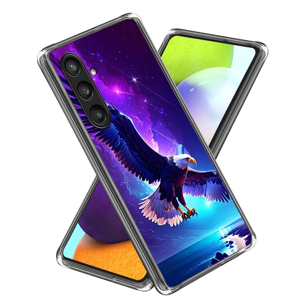 For Samsung Galaxy S24 Cell Phone Case Pattern Flexible TPU Cover