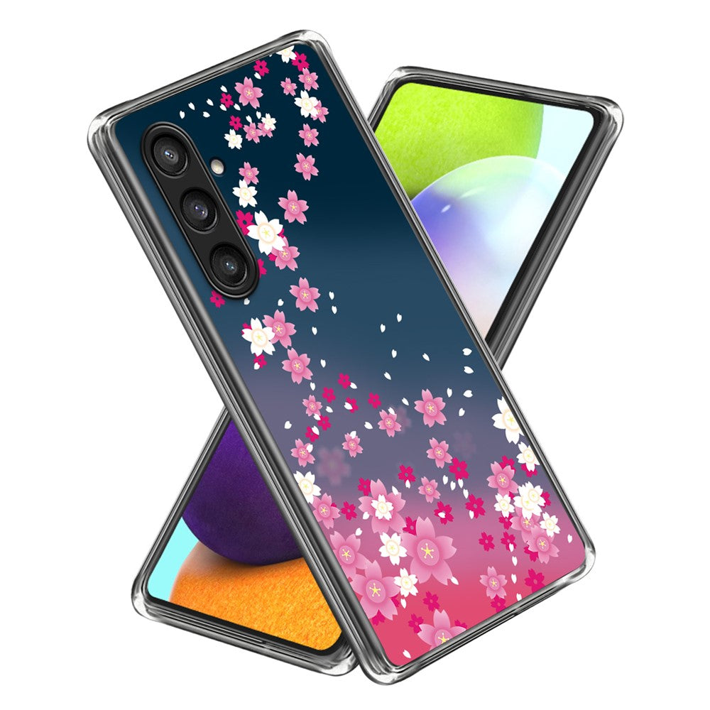 For Samsung Galaxy S24 Cell Phone Case Pattern Flexible TPU Cover