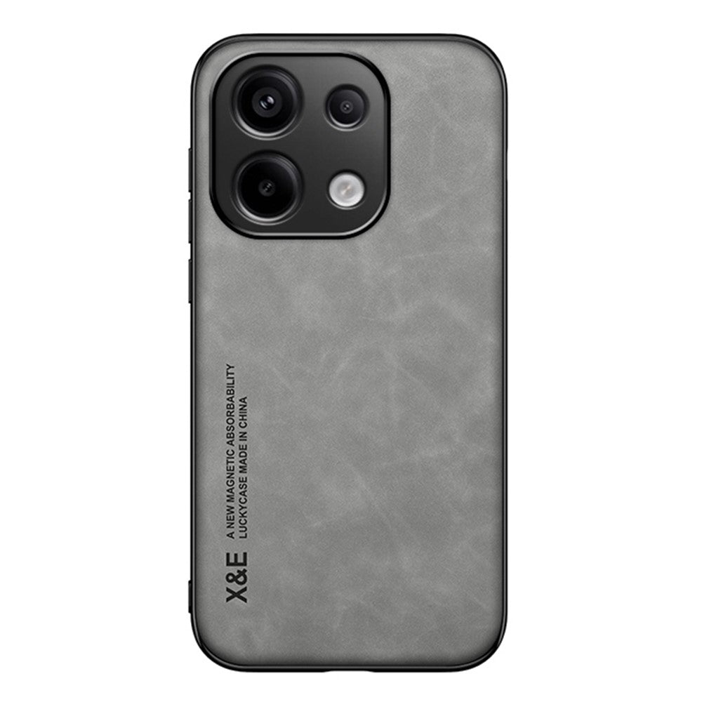 X&E For Xiaomi Redmi Note 13 Pro 4G / Poco M6 Pro 4G Case Slim Leather Back Cover