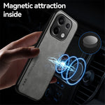 X&E For Xiaomi Redmi Note 13 Pro 4G / Poco M6 Pro 4G Case Slim Leather Back Cover