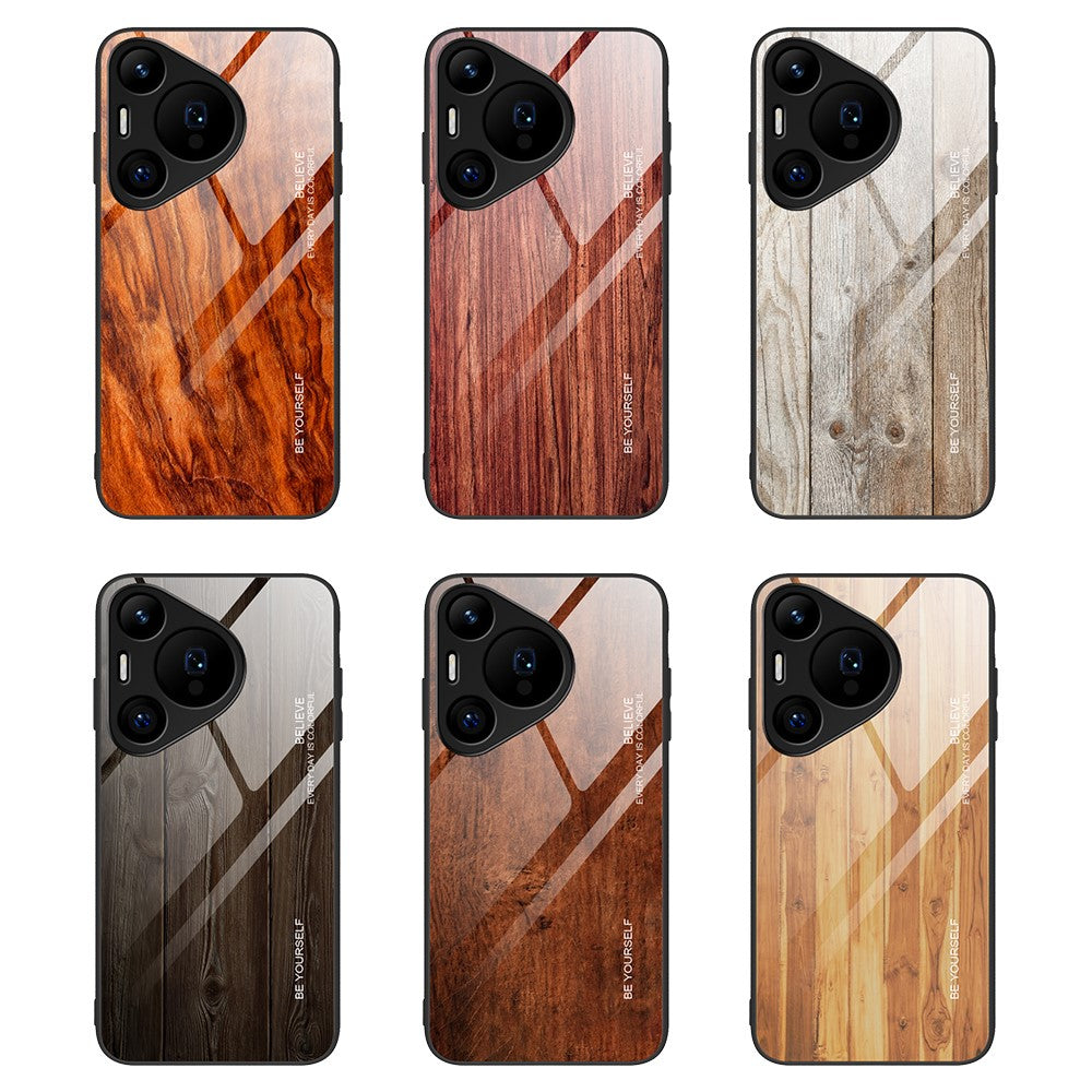 For Huawei Pura 70 Pro / Pura 70 Pro+ Tempered Glass Case TPU Frame Protective Phone Cover