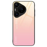 For Huawei Pura 70 Pro / 70 Pro+ Case Anti-Scratch Tempered Glass+PC+TPU Phone Shell