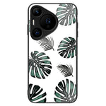 For Huawei Pura 70 Pro / Pura 70 Pro+ Case Pattern Design Tempered Glass Phone Cover