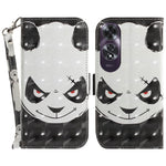 For Oppo A60 4G Case Pattern Printing Leather Wallet Phone Shell with Strap