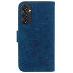 Samsung Galaxy M55 5G / C55 5G / F55 5G-mobilcover i blomstret PU-læder, flip-tegnebogsetui