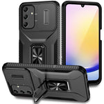 For Samsung Galaxy A25 5G (Global) (161.0 X 76.5 X 8.3mm) Case TPU+PC Ring Kickstand Phone Cover