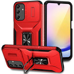 For Samsung Galaxy A25 5G (Global) (161.0 X 76.5 X 8.3mm) Case TPU+PC Ring Kickstand Phone Cover