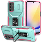 For Samsung Galaxy A25 5G (Global) (161.0 X 76.5 X 8.3mm) Case TPU+PC Ring Kickstand Phone Cover