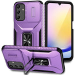 For Samsung Galaxy A25 5G (Global) (161.0 X 76.5 X 8.3mm) Case TPU+PC Ring Kickstand Phone Cover