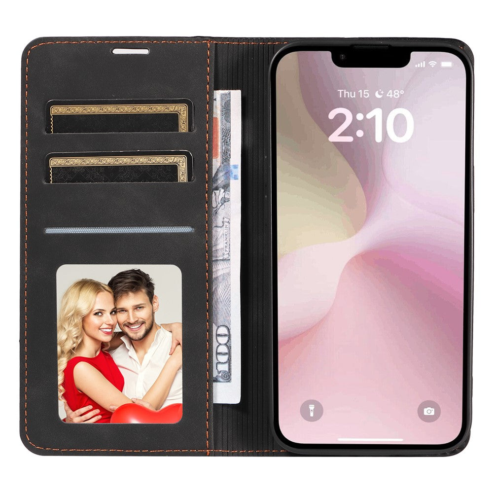 FORWENW Fantasy Series for iPhone 17e / 16e Case Skin-Touch Leather Magnetic Absorption Phone Cover