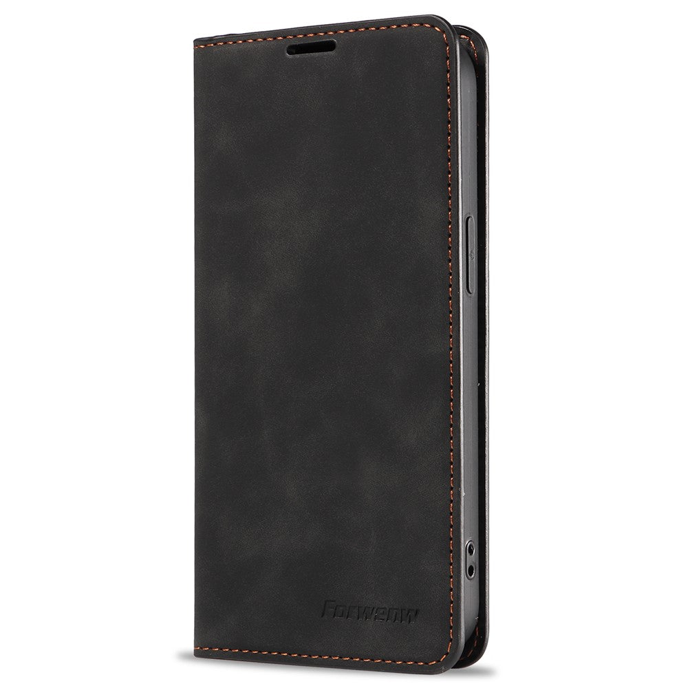 FORWENW Fantasy Series for iPhone 17e / 16e Case Skin-Touch Leather Magnetic Absorption Phone Cover