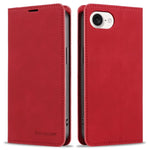 FORWENW Fantasy Series for iPhone 17e / 16e Case Skin-Touch Leather Magnetic Absorption Phone Cover