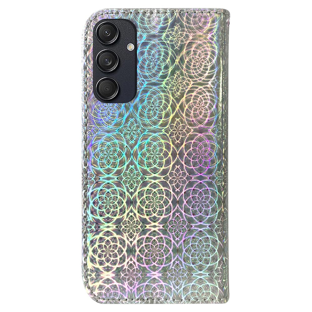Til Samsung Galaxy M55 5G / C55 5G / F55 5G Etui Dazzling Flower Magnetisk Lås Lædercover
