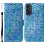 Til Samsung Galaxy M55 5G / C55 5G / F55 5G Etui Dazzling Flower Magnetisk Lås Lædercover