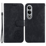 OnePlus Nord CE4 5G-skal Sött tigermönster Läderfodral med rem