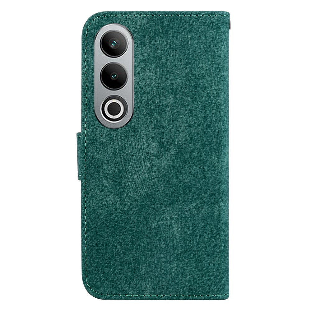 OnePlus Nord CE4 5G-skal Sött tigermönster Läderfodral med rem