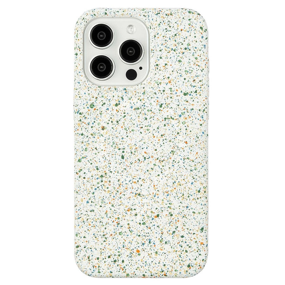 For iPhone 12 / 12 Pro Case Colorful Spots Matte Hard PC Magnetic Phone Cover