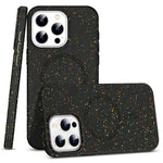 For iPhone 12 / 12 Pro Case Colorful Spots Matte Hard PC Magnetic Phone Cover