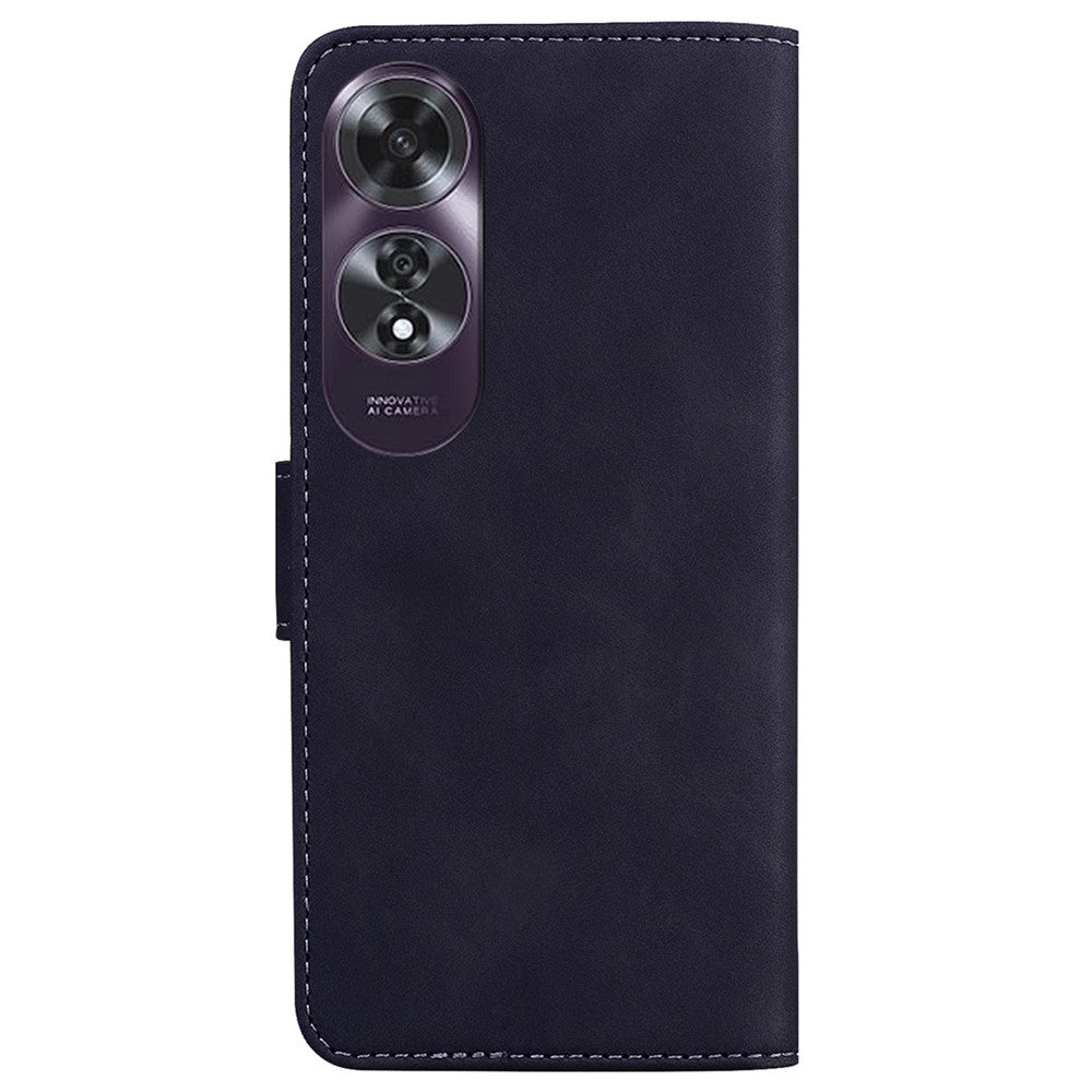 For Oppo A60 4G Case Butterfly Printed PU Leather Stand Function Phone Cover