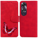 For Oppo A60 4G Case Butterfly Printed PU Leather Stand Function Phone Cover