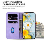 For Oppo A60 4G Case Wallet Floral Pattern PU Leather Magnetic Clasp Phone Cover