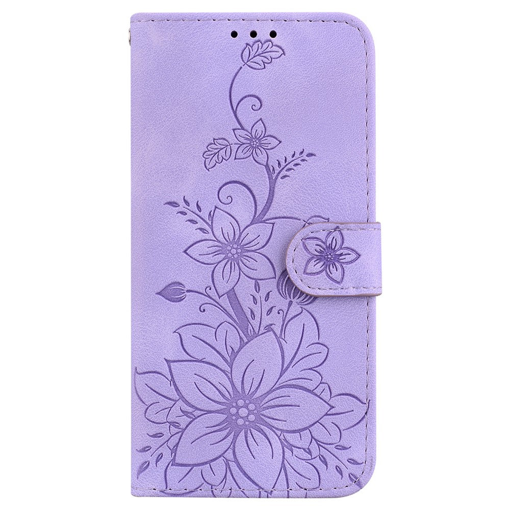 For Oppo A60 4G Case Wallet Floral Pattern PU Leather Magnetic Clasp Phone Cover