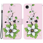 For iPhone 17th / 16th Case Pattern Print Scratch-Proof Leather Phone Cover with Wallet