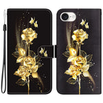 For iPhone 17th / 16th Case Pattern Print Scratch-Proof Leather Phone Cover with Wallet