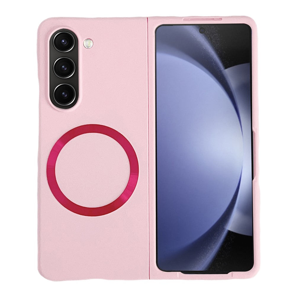 Til Samsung Galaxy Z Fold6 5G Magnetisk Etui Hud-Blødt PC Hårdt Telefoncover
