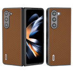 ABEEL For Samsung Galaxy Z Fold6 5G Phone Case Carbon Fiber Texture Protective Shell