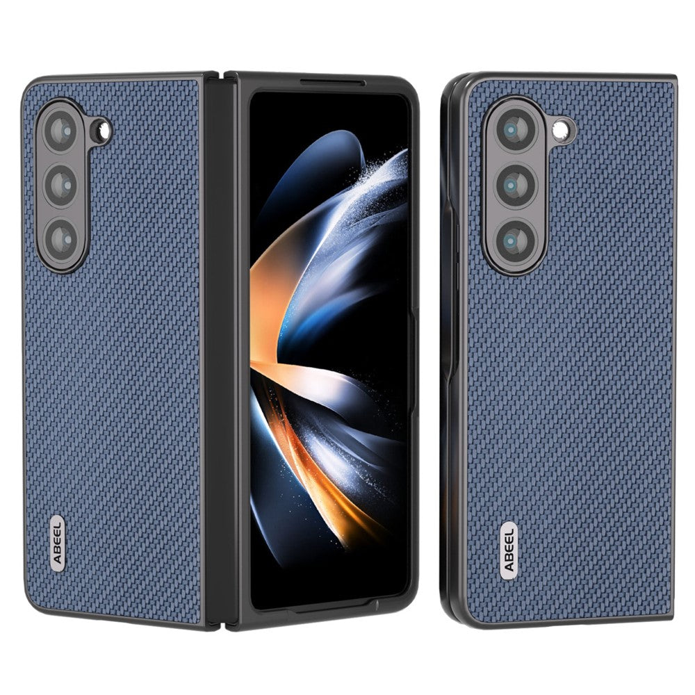 ABEEL For Samsung Galaxy Z Fold6 5G Phone Case Carbon Fiber Texture Protective Shell