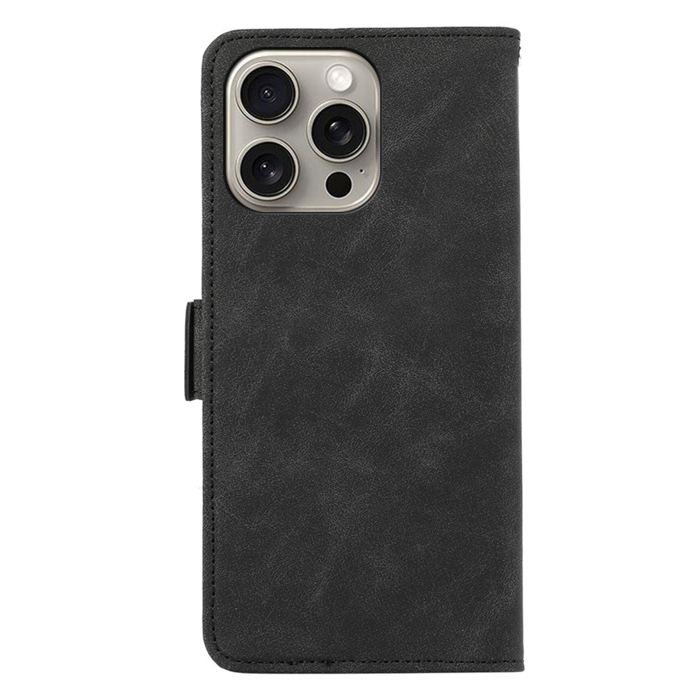 ABEEL Til iPhone 16 Pro Max Cover Magnetisk Beskyttende RFID-Blokerende Læder Telefoncover