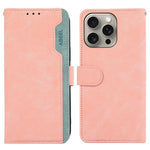 ABEEL For iPhone 16 Pro Case RFID Blocking Leather Wallet Flip Phone Cover