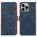 ABEEL For iPhone 16 Pro Case RFID Blocking Leather Wallet Flip Phone Cover