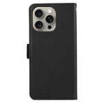 ABEEL For iPhone 16 Pro Max Leather Case RFID Blocking Wallet Stand Phone Cover