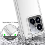 For Xiaomi 14 Pro Case TPU+Acrylic Scratch-proof Clear Mobile Phone Cover