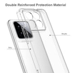 For Xiaomi 14 Pro Case TPU+Acrylic Scratch-proof Clear Mobile Phone Cover