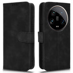 For Xiaomi 14 Ultra Case Magnetic PU Leather Phone Protective Shell Card Slots Wallet Phone Cover