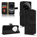 For Xiaomi 14 Ultra Case Magnetic PU Leather Phone Protective Shell Card Slots Wallet Phone Cover