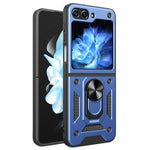 For Samsung Galaxy Z Flip7 FE 5G / Z Flip6 5G Case Ring Holder PC+TPU Phone Cover