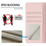For Huawei Pura 70 Pro / Pura 70 Pro+ Case with Strap RFID Blocking Leather Wallet Phone Cover Cat Mouse Pattern