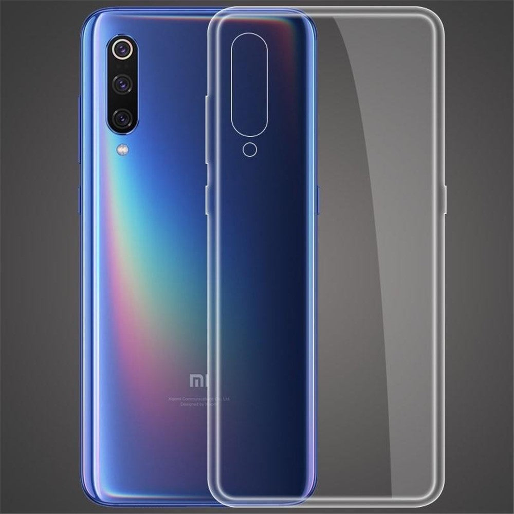 Phone Case for Xiaomi Mi 9 Flexible TPU Shell HD Transparent Cover with Precise Lens Cutouts