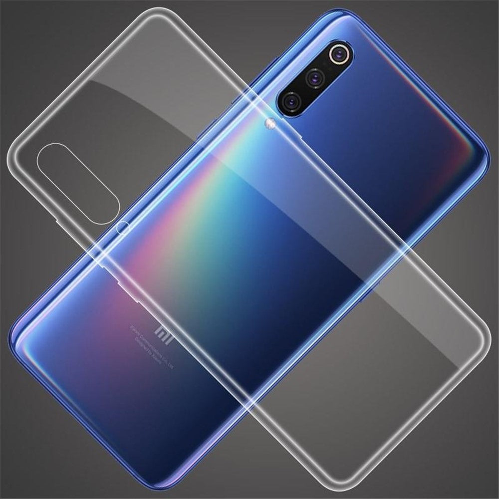 Phone Case for Xiaomi Mi 9 Flexible TPU Shell HD Transparent Cover with Precise Lens Cutouts