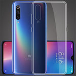 Phone Case for Xiaomi Mi 9 Flexible TPU Shell HD Transparent Cover with Precise Lens Cutouts