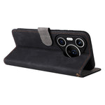 For Huawei Pura 70 Pro / Pura 70 Pro+ Case RFID Blocking Shockproof PU Leather Phone Cover