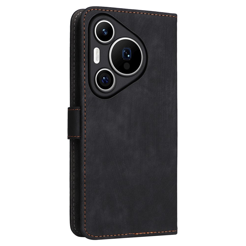 For Huawei Pura 70 Pro / Pura 70 Pro+ Case RFID Blocking Shockproof PU Leather Phone Cover