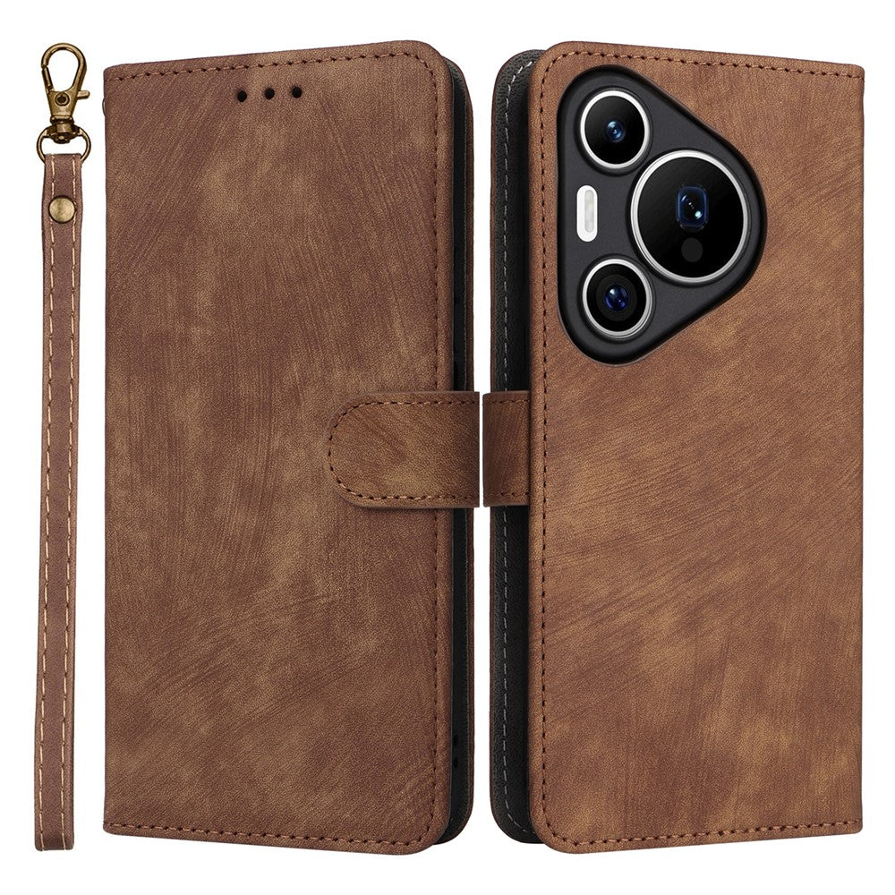 For Huawei Pura 70 Pro / Pura 70 Pro+ Case RFID Blocking Shockproof PU Leather Phone Cover