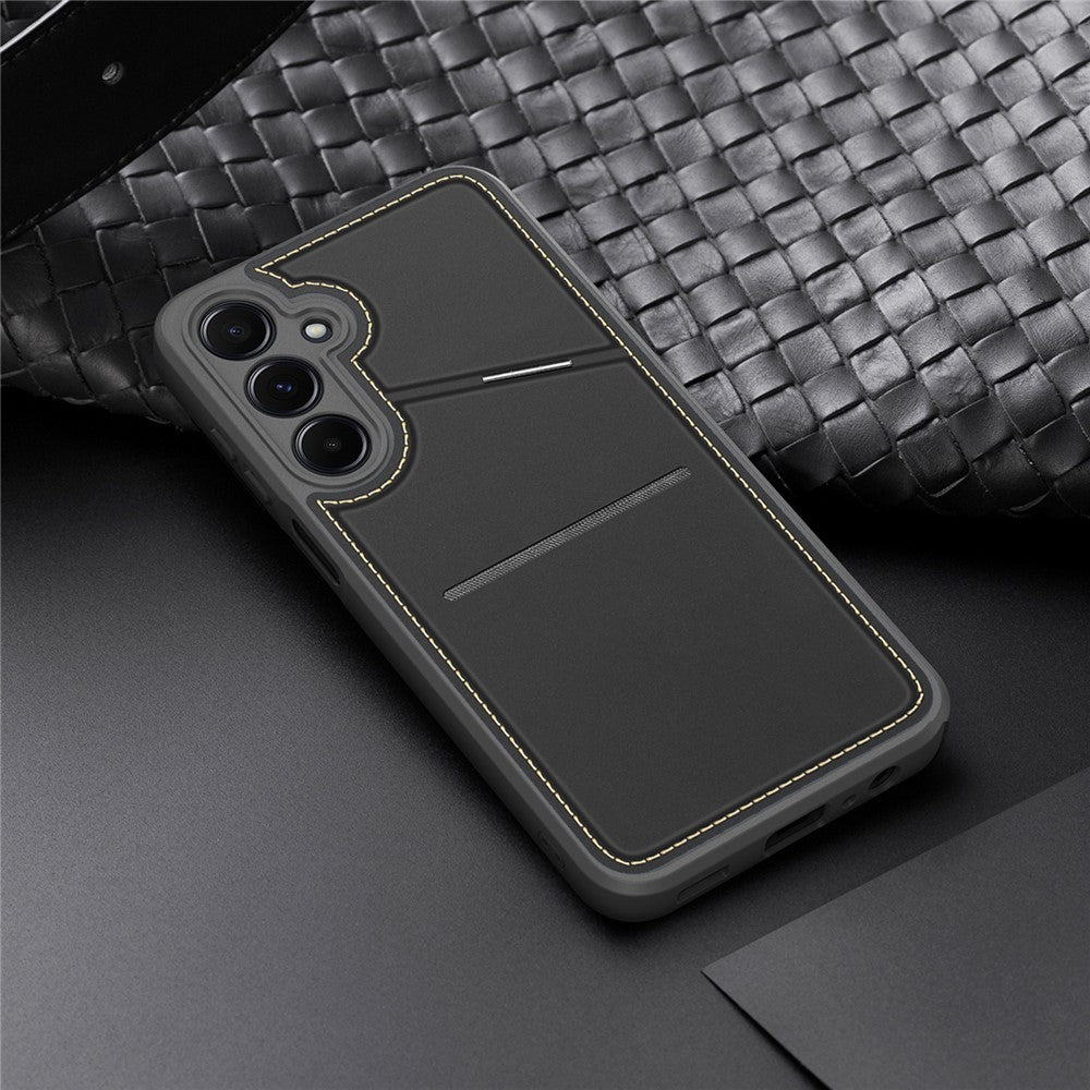 DUX DUCIS Rafi II-serie til Samsung Galaxy A15 4G / A15 5G Etui RFID-blokerende PU+TPU bagcover