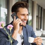 DUX DUCIS Rafi II-serie til Samsung Galaxy A15 4G / A15 5G Etui RFID-blokerende PU+TPU bagcover