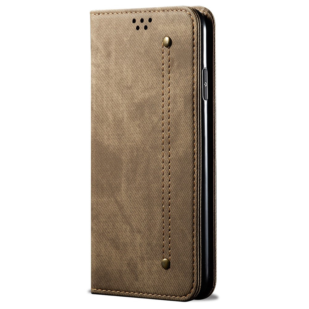 For Huawei Pura 70 Pro / Pura 70 Pro+ Case Leather Wallet Phone Cover Jeans Cloth Texture